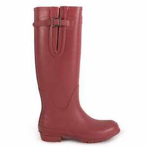 Deep Red Women's Rockfish Everyday Thermal Tall Side Adjustable 3mm Neoprene Insulated Wellington Boots | GFA5093SA