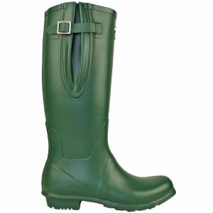 Green Men's Rockfish Everyday Tall Side Adjustable Wellington Boots | NXO7259GU