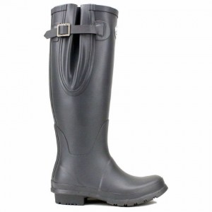 Grey Women's Rockfish Everyday Tall Side Adjustable Wellington Boots | VOA6995YV