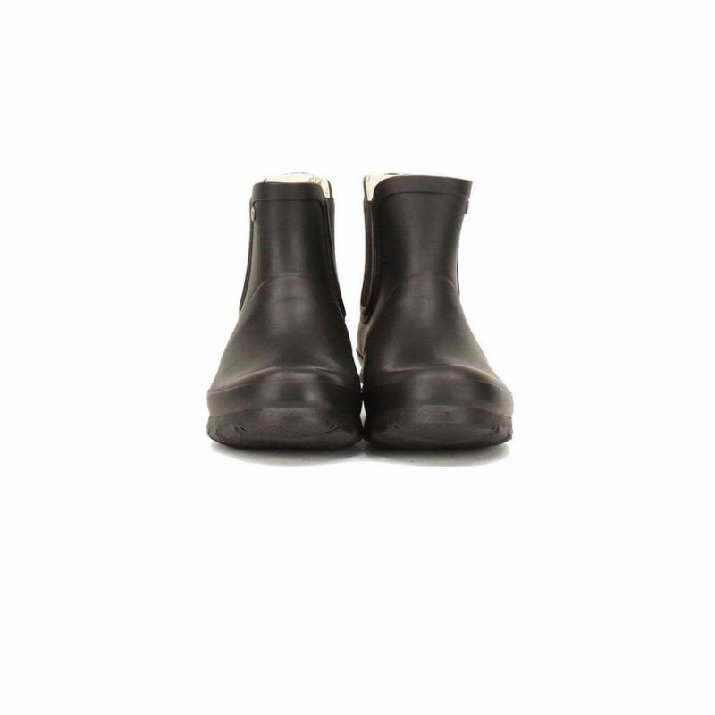 Black Brown Men's Rockfish Chelsea Ankle Wellington Boots | UHQ963SC