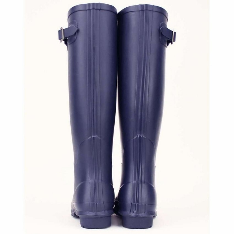 Navy Blue Women's Rockfish Classic Tall Wellington Boots | NAZ6078TR