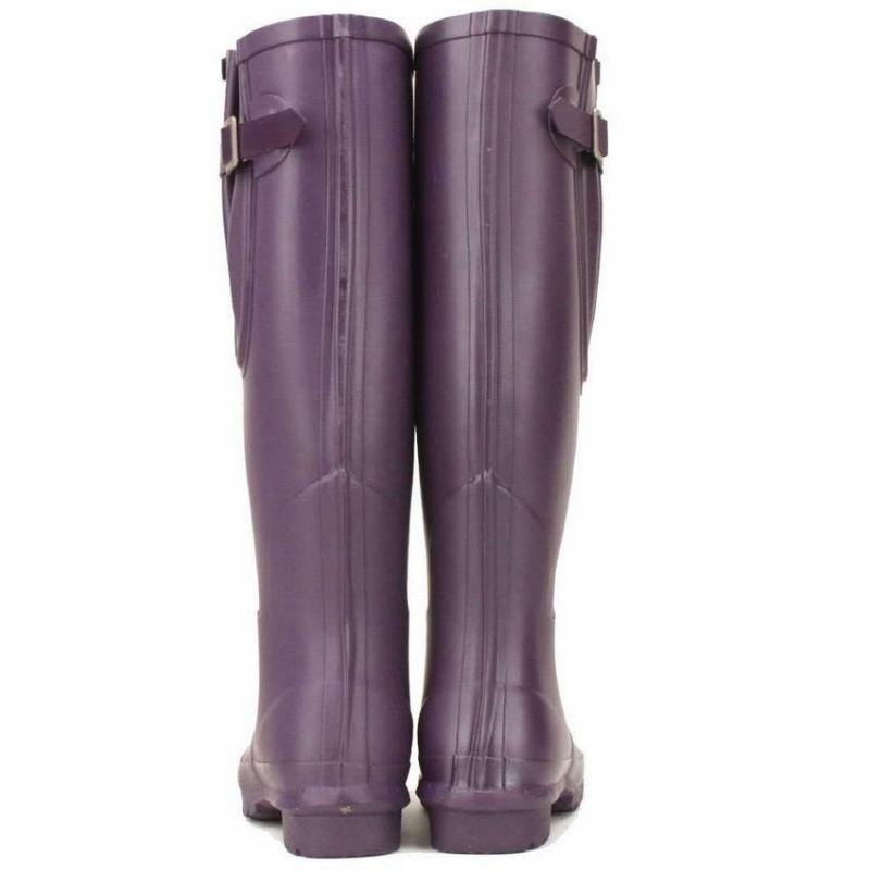 Purple Women's Rockfish Everyday Thermal Tall Side Adjustable 3mm Neoprene Insulated Wellington Boots | BGT1022QN