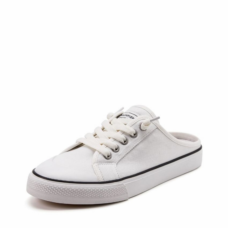 White Women's Rockfish Original 745 Trainer Slip On Sneakers | ZGQ7986FY